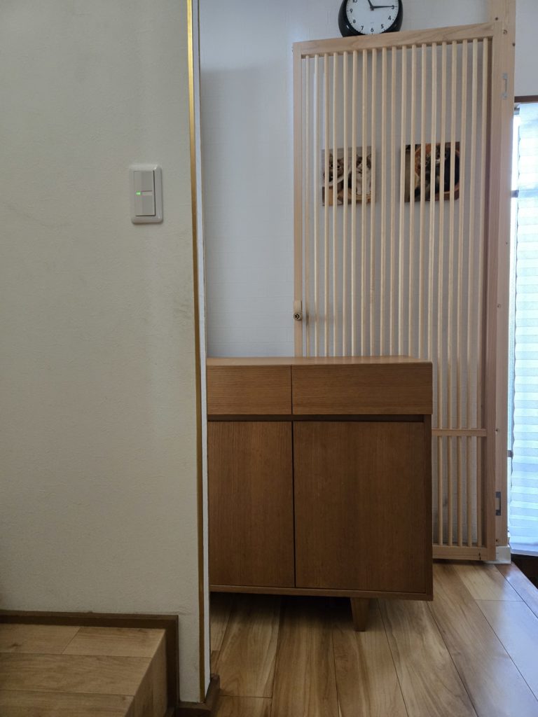 集荷を待つチェスト